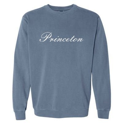 Princeton Script Garment-Dyed Sweatshirt