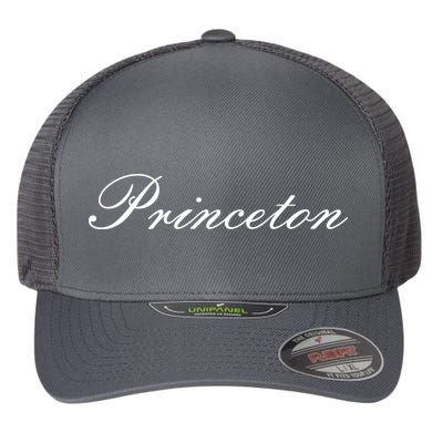 Princeton Script Flexfit Unipanel Trucker Cap