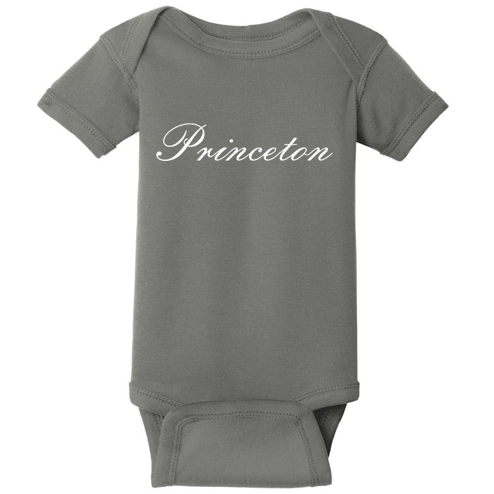 Princeton Script Baby Bodysuit