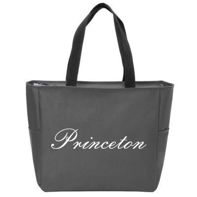 Princeton Script Zip Tote Bag
