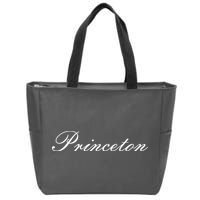 Princeton Script Zip Tote Bag