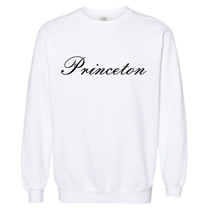 Princeton Script Garment-Dyed Sweatshirt