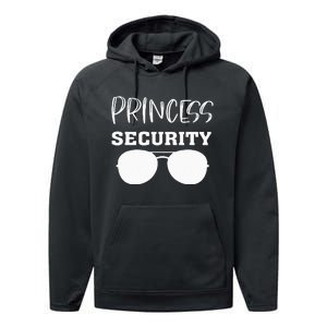 Princess Security Perfects For Dad Orr Boyfriend Performance Fleece Hoodie