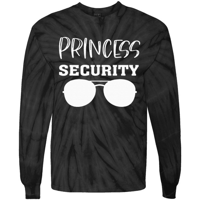 Princess Security Perfects For Dad Orr Boyfriend Tie-Dye Long Sleeve Shirt