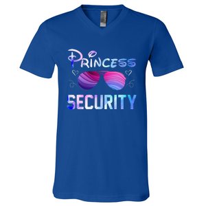 Princess Security Perfects Art For Dad or Boyfriend V-Neck T-Shirt