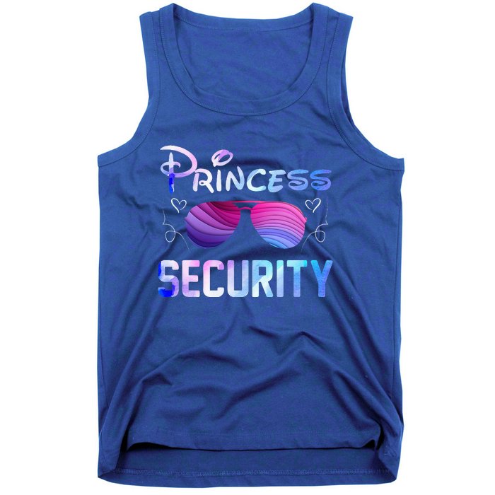 Princess Security Perfects Art For Dad or Boyfriend Tank Top