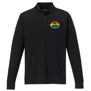 Pt Squad Physical Therapist Pta Retro Physical Therapy Performance Long Sleeve Polo