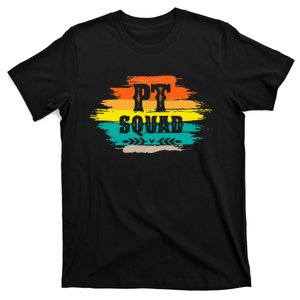 Pt Squad Physical Therapist Pta Retro Physical Therapy T-Shirt