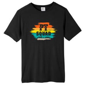 Pt Squad Physical Therapist Pta Retro Physical Therapy Tall Fusion ChromaSoft Performance T-Shirt