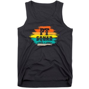 Pt Squad Physical Therapist Pta Retro Physical Therapy Tank Top