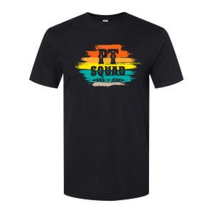 Pt Squad Physical Therapist Pta Retro Physical Therapy Softstyle CVC T-Shirt