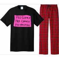 Pro Science Pro Choice Pro Wrestling Pajama Set