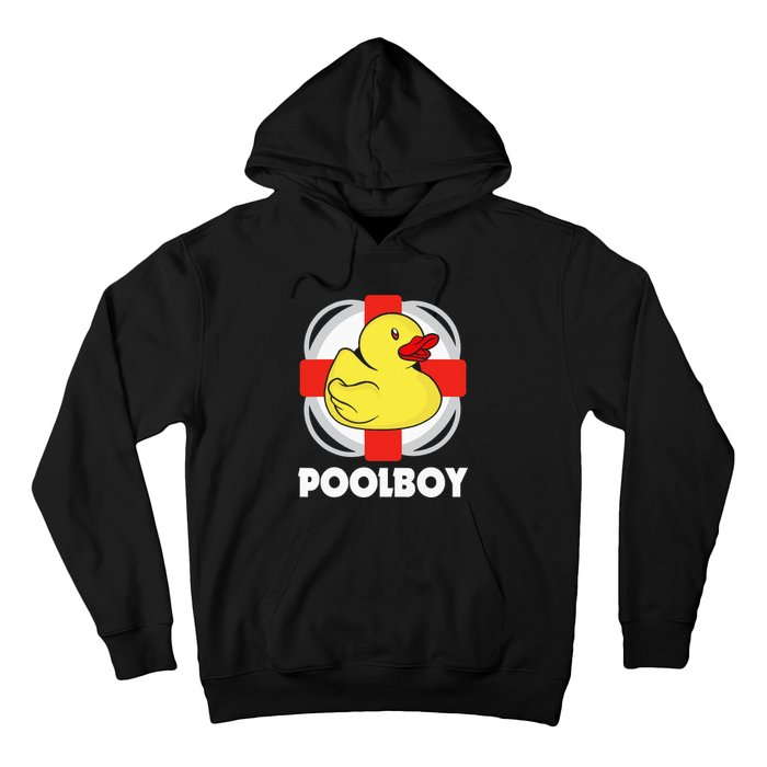 Pool Swimming Pool Bathmaster Lifeguard Hoodie