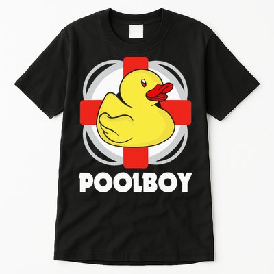 Pool Swimming Pool Bathmaster Lifeguard Tall T-Shirt
