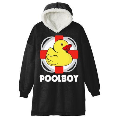 Pool Swimming Pool Bathmaster Lifeguard Hooded Wearable Blanket