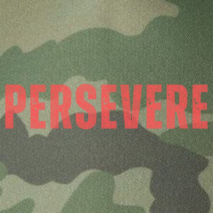 Persevere Script Legacy Tie Dye Trucker Hat