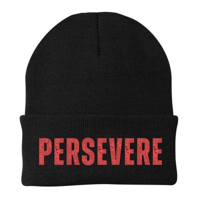 Persevere Script Beanie