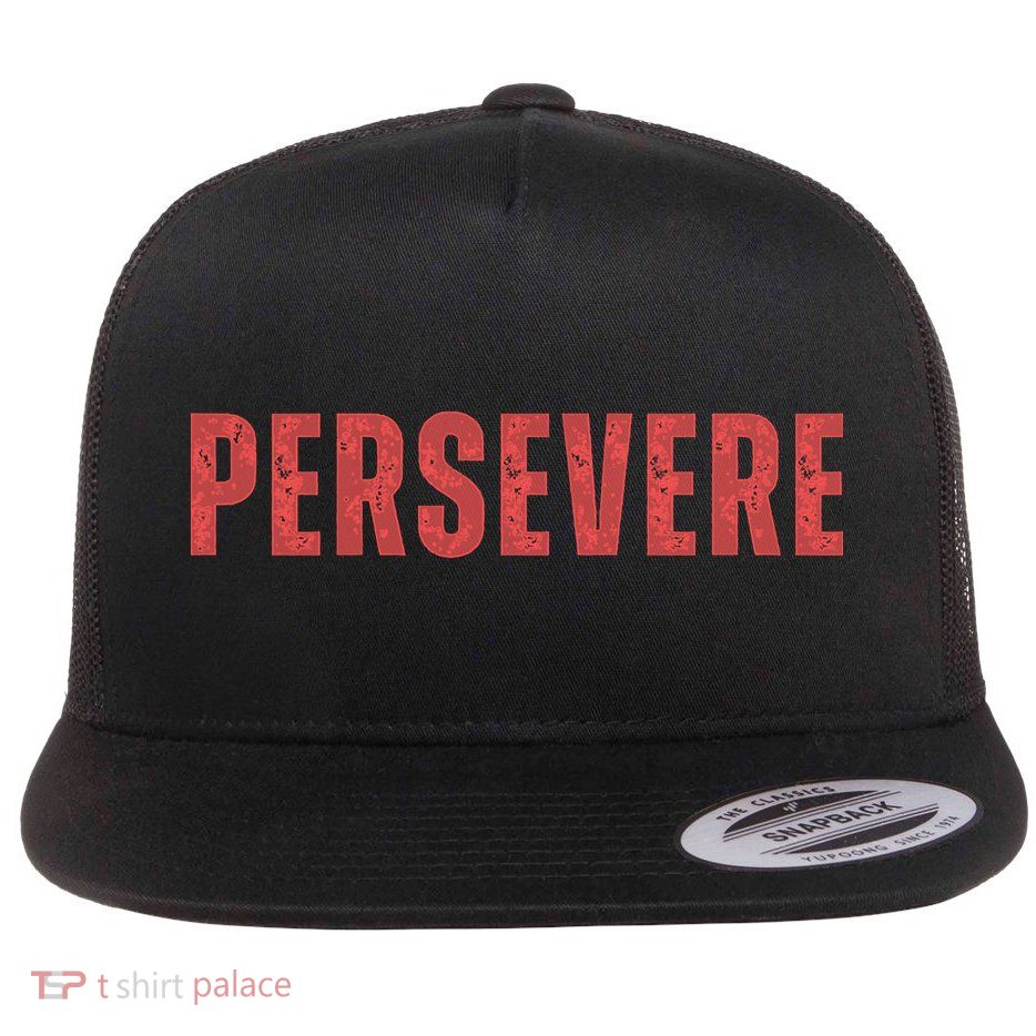 Persevere Script Flatbill Hat