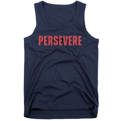 Persevere Script Tank Top