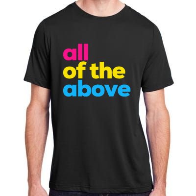 Pansexual Subtle Pan All Of The Above Lgbtq Adult ChromaSoft Performance T-Shirt