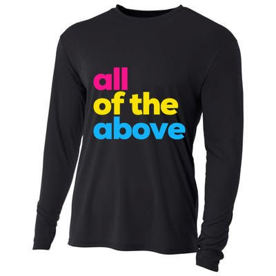 Pansexual Subtle Pan All Of The Above Lgbtq Cooling Performance Long Sleeve Crew