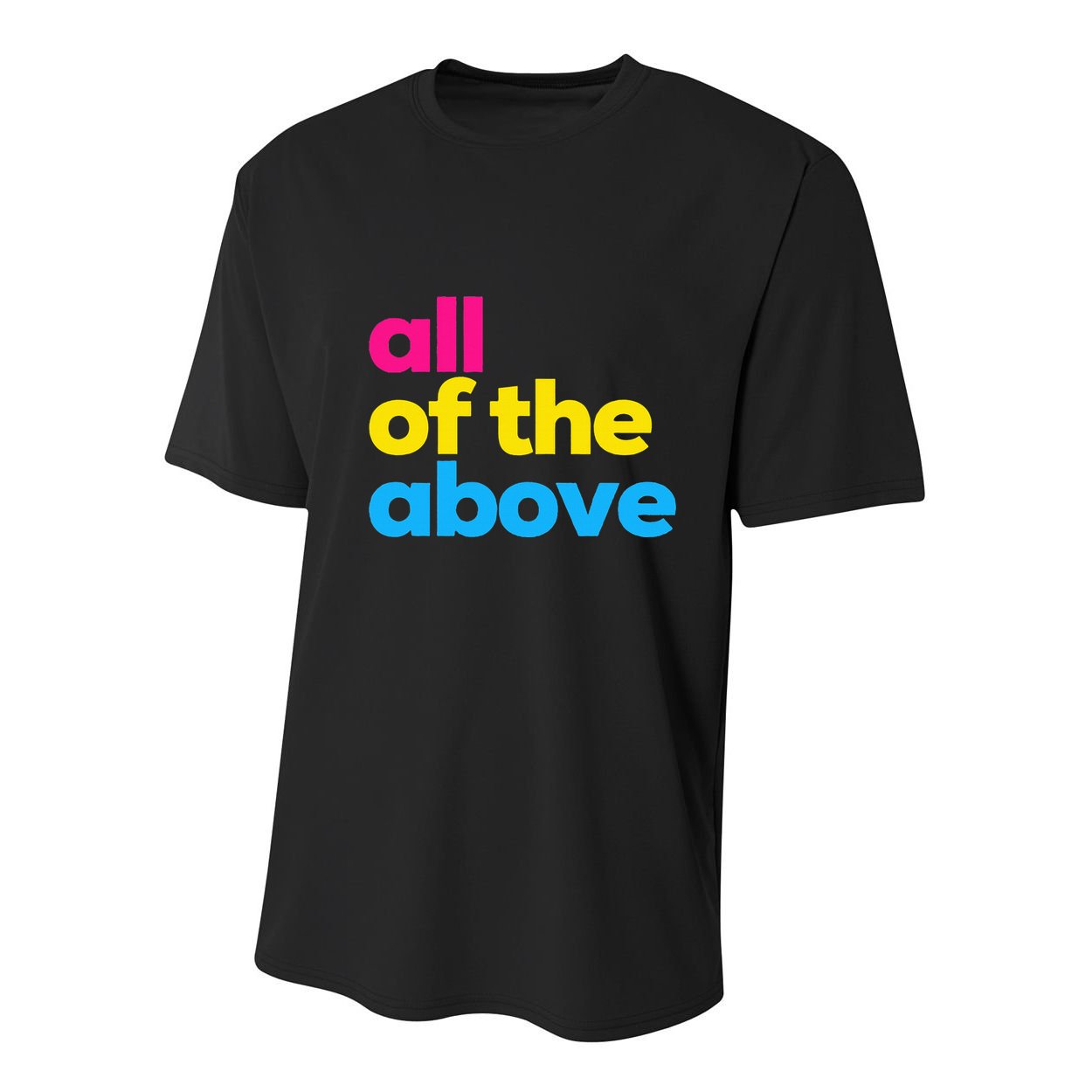 Pansexual Subtle Pan All Of The Above Lgbtq Youth Performance Sprint T-Shirt