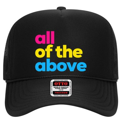Pansexual Subtle Pan All Of The Above Lgbtq Trucker Hat