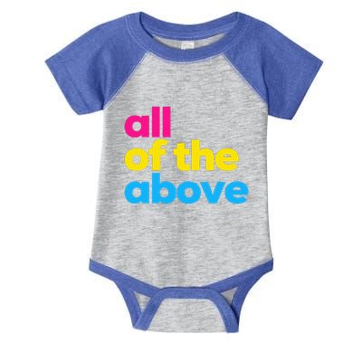 Pansexual Subtle Pan All Of The Above Lgbtq Infant Baby Jersey Bodysuit