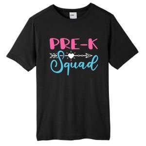 PreK Squad Preschool Teacher Cool Gift Tall Fusion ChromaSoft Performance T-Shirt