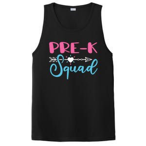 PreK Squad Preschool Teacher Cool Gift PosiCharge Competitor Tank