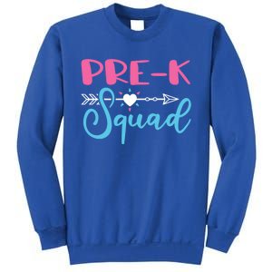 PreK Squad Preschool Teacher Cool Gift Sweatshirt