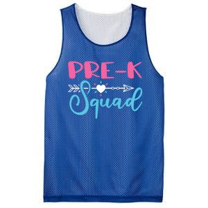 PreK Squad Preschool Teacher Cool Gift Mesh Reversible Basketball Jersey Tank