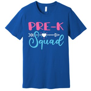 PreK Squad Preschool Teacher Cool Gift Premium T-Shirt