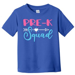 PreK Squad Preschool Teacher Cool Gift Toddler T-Shirt