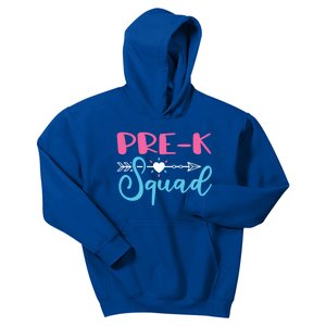 PreK Squad Preschool Teacher Cool Gift Kids Hoodie