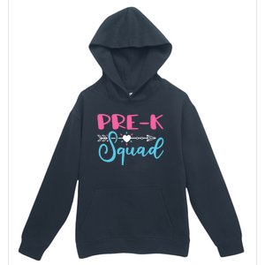 PreK Squad Preschool Teacher Cool Gift Urban Pullover Hoodie