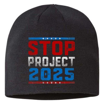 Prodemocracy Stop Project 2025 Presidential Election 2024 Sustainable Beanie