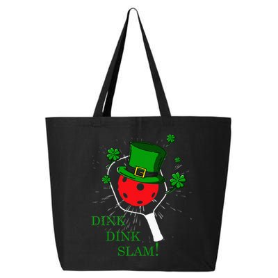 Pickleball St Patricks Day Leprechaun Dink Dink Slam 25L Jumbo Tote