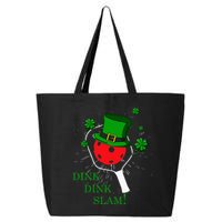 Pickleball St Patricks Day Leprechaun Dink Dink Slam 25L Jumbo Tote
