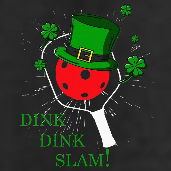 Pickleball St Patricks Day Leprechaun Dink Dink Slam 25L Jumbo Tote