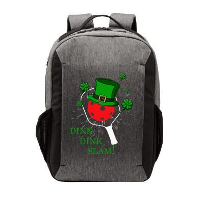Pickleball St Patricks Day Leprechaun Dink Dink Slam Vector Backpack