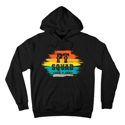 Pt Squad Physical Therapist Pta Retro Physical Therapy Hoodie