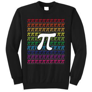 Pi Sign Pi Day funny math teacher lover Sweatshirt