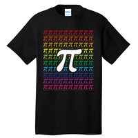 Pi Sign Pi Day funny math teacher lover Tall T-Shirt