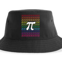 Pi Sign Pi Day funny math teacher lover Sustainable Bucket Hat