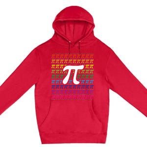 Pi Sign Pi Day funny math teacher lover Premium Pullover Hoodie