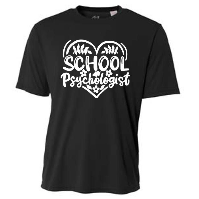 Psychologist School Psychologist Counselor Cooling Performance Crew T-Shirt