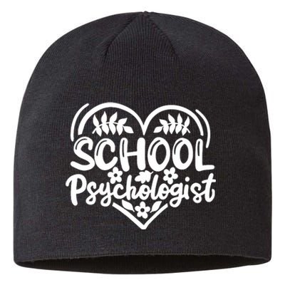 Psychologist School Psychologist Counselor Sustainable Beanie