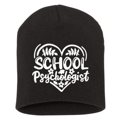 Psychologist School Psychologist Counselor Short Acrylic Beanie