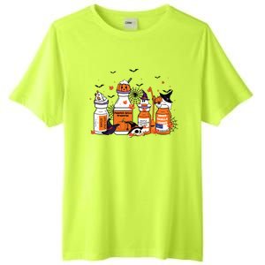 Pumpkin Spice Propofol Ativan Versed Haldol Halloween Nurse Tall Fusion ChromaSoft Performance T-Shirt